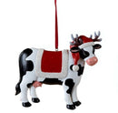 Resin Christmas Cow Ornament - - The Country Christmas Loft
