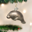 Old World Christmas Manatee Ornament - The Country Christmas Loft