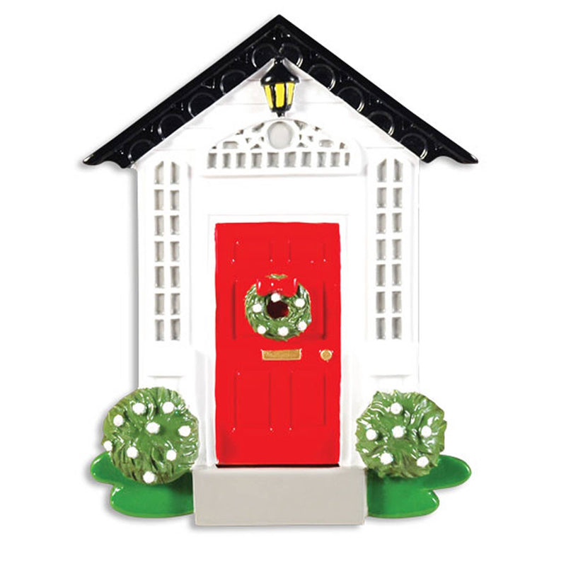 Door With Peak Christmas Ornament - The Country Christmas Loft
