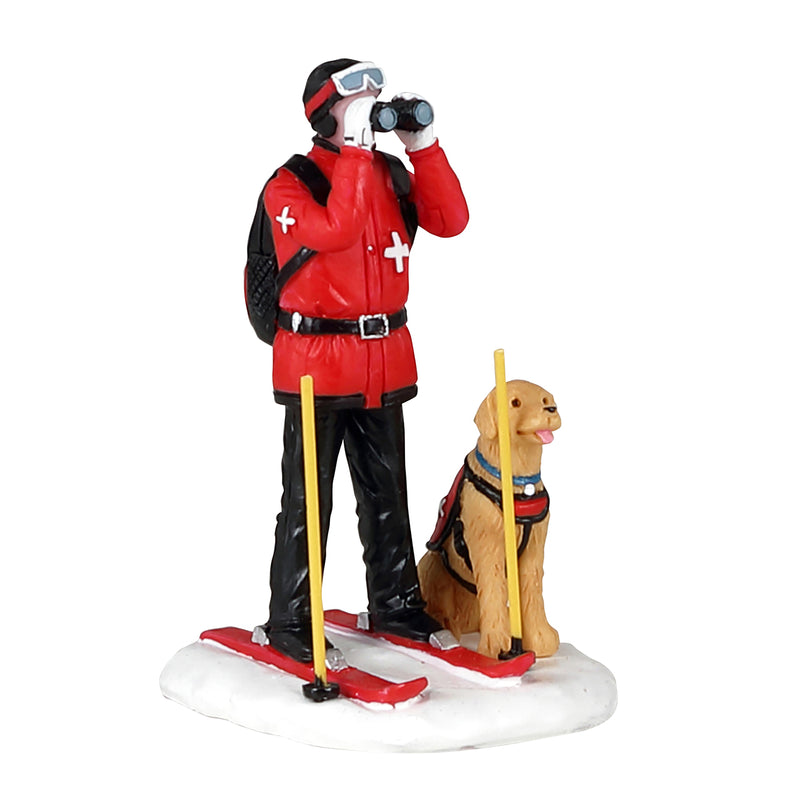 Ski Patrol Figurine - The Country Christmas Loft