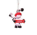Cozy Snowman Ornament (Letters A - F) - - The Country Christmas Loft