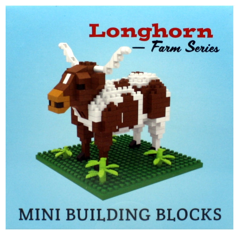 Mini Building Blocks - Longhorn - The Country Christmas Loft