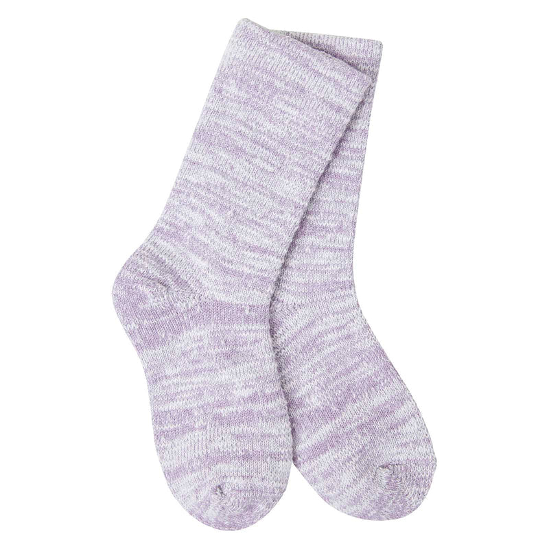 Mouse Creek Slub Socks - Lavender - Infant Size 12-24 months - The Country Christmas Loft
