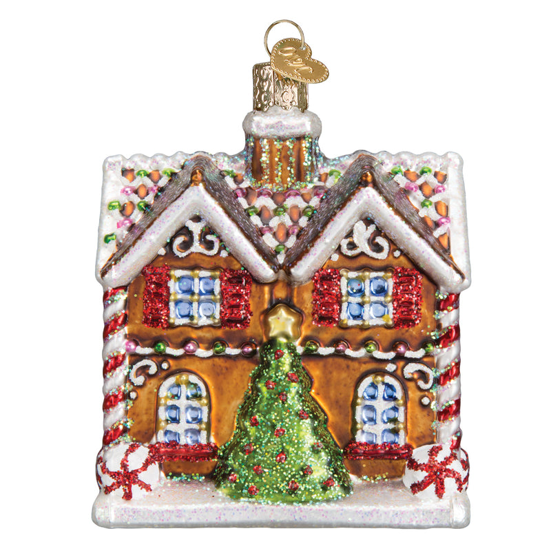 Christmastime Cottage Ornament - The Country Christmas Loft