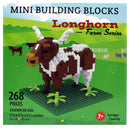 Mini Building Blocks - Longhorn - The Country Christmas Loft