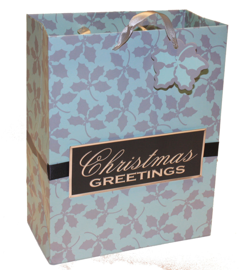Traditional Large Handmade Gift Bags - Greetings - The Country Christmas Loft