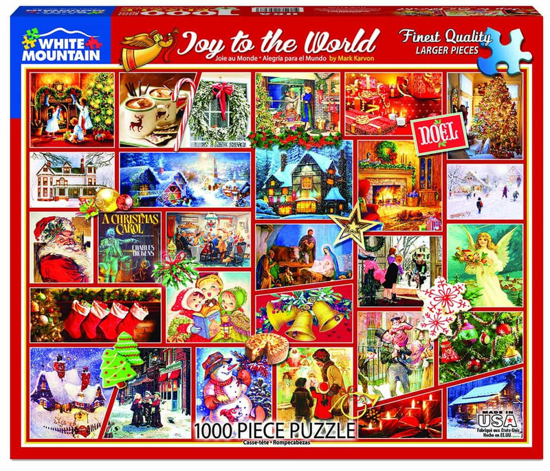 Joy To The World  Puzzle - 1000 Piece - The Country Christmas Loft