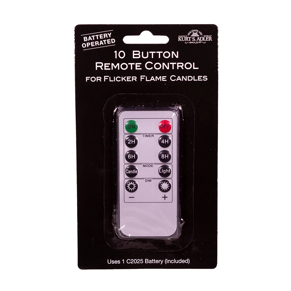 10 Button Remote Control for Flicker Flame Candles – The Country ...
