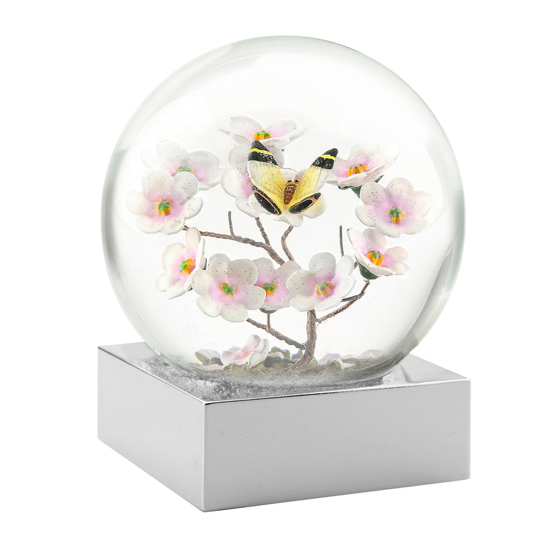 Butterfly on a Branch - Snow Globe - The Country Christmas Loft