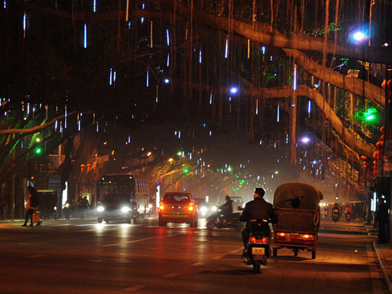 LED Meteor Smd Lights - White 50 Cm - The Country Christmas Loft