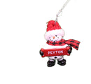 Cozy Snowman Ornament (Letters G - R) - - The Country Christmas Loft
