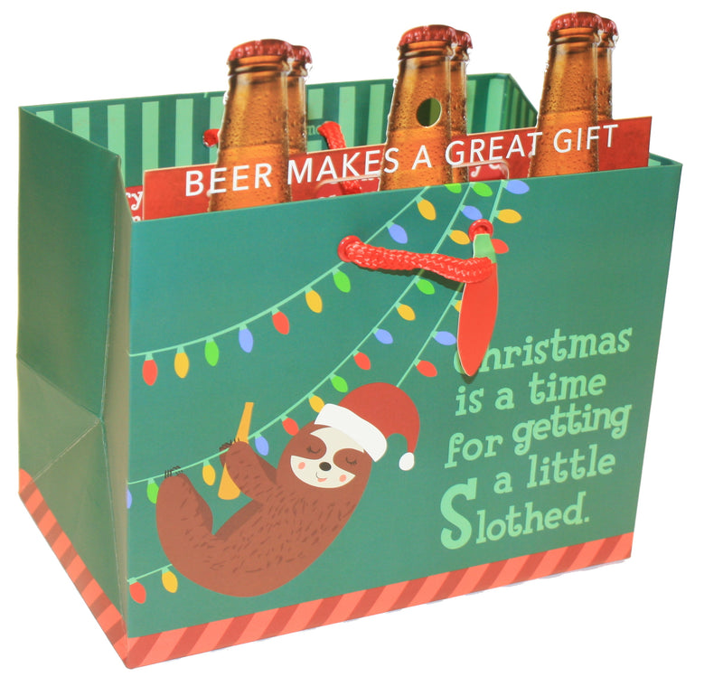 Beer Bag Gift Bag - - The Country Christmas Loft