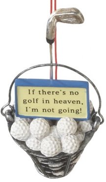 Bucket Of Balls Ornament - Blue - The Country Christmas Loft