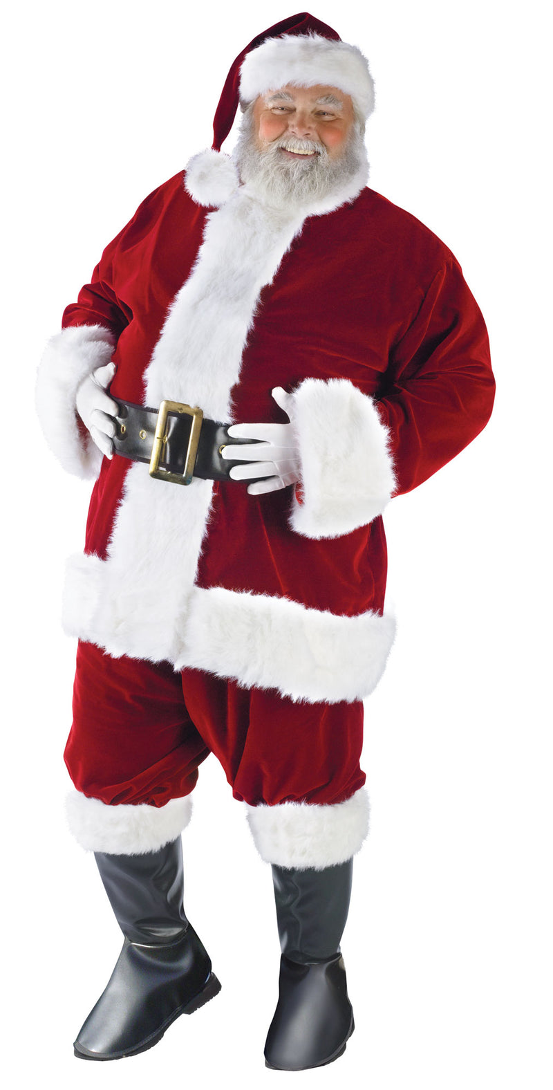 Ultra Velvet Santa Suit - The Country Christmas Loft