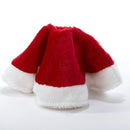 Miniature Red Plush Tree Skirt - The Country Christmas Loft