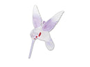 Egyptian Glass Hummingbird Ornament - Purple