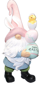 Easter Gnome Holding a stack of eggs - The Country Christmas Loft