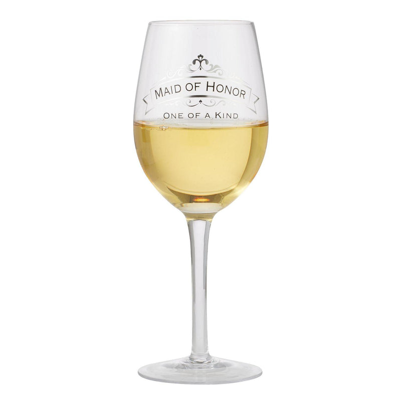 Maid of Honor Wine Glass - The Country Christmas Loft