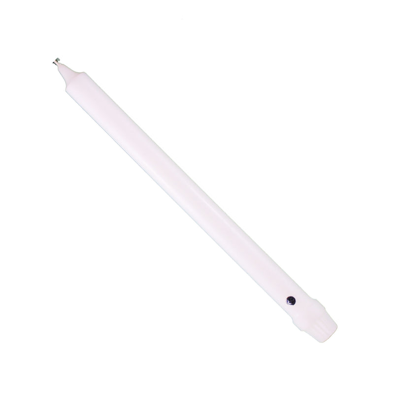 Colonial Candle Single Taper Candle (White) - 12 Inch