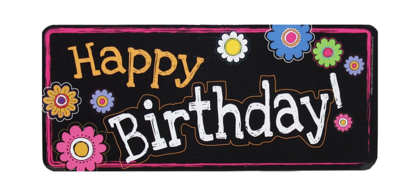 Magnet Car Art - Happy Birthday - The Country Christmas Loft