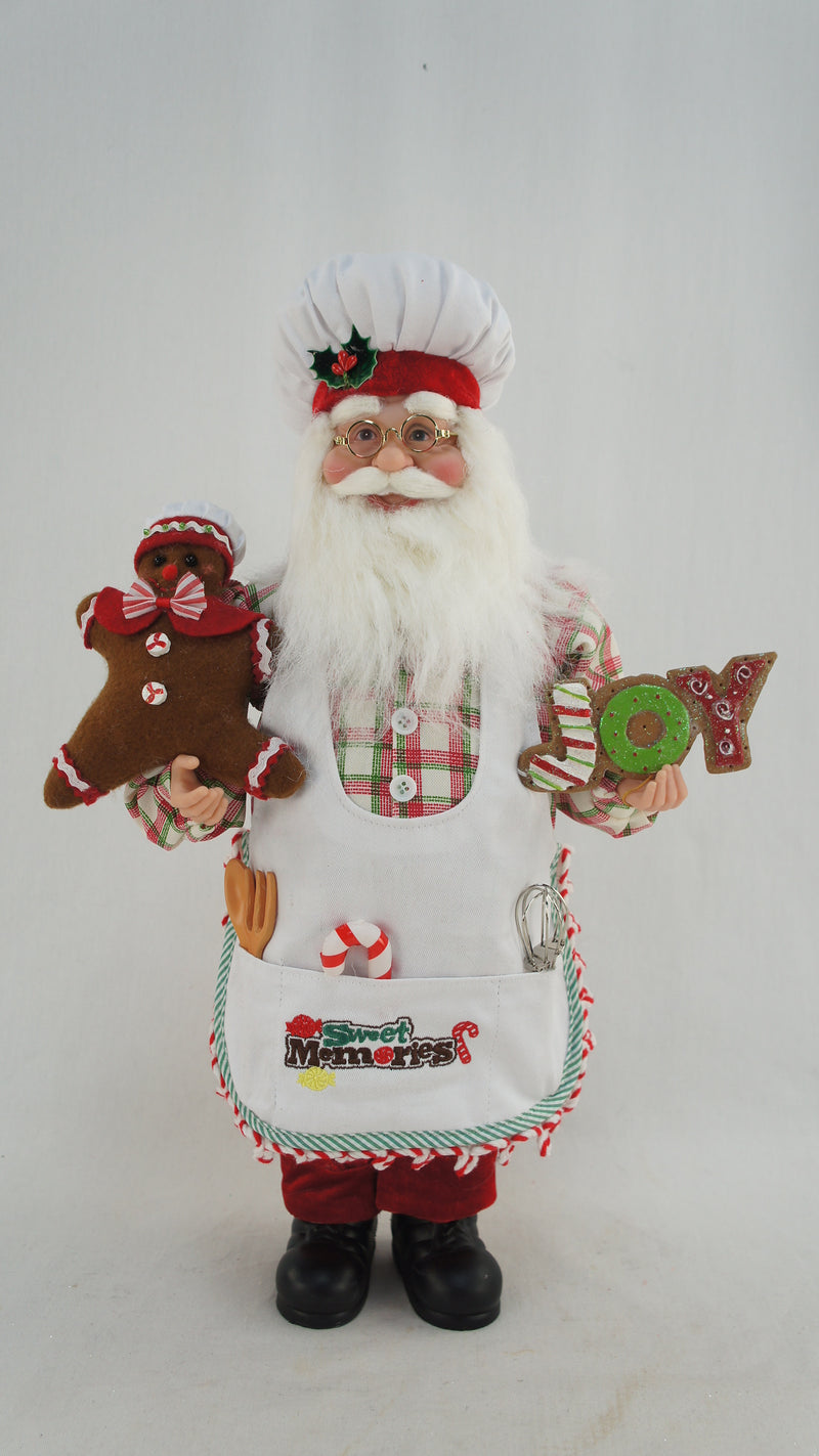 Standing Candy Santa - 18 Inch - The Country Christmas Loft
