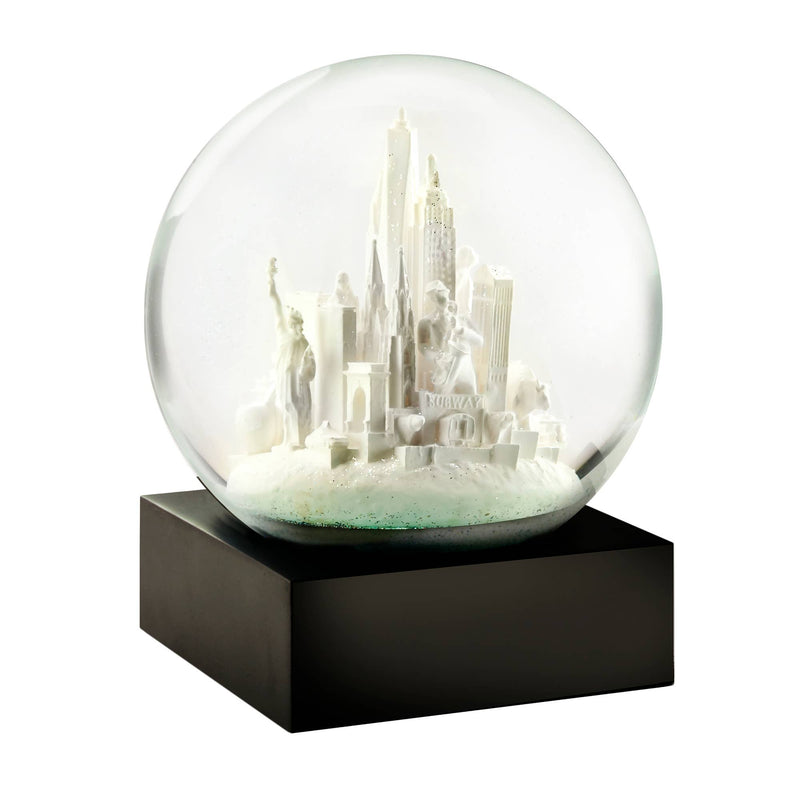 White New York City Snow Globe - The Country Christmas Loft