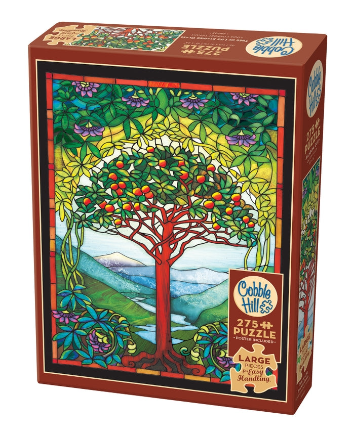 Tree of Life Stained Glass 275 Piece Puzzle