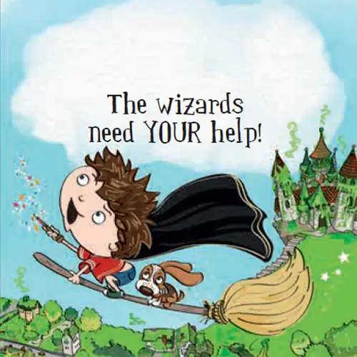 Storybook - The Wizard Needs your Help! -  Blank