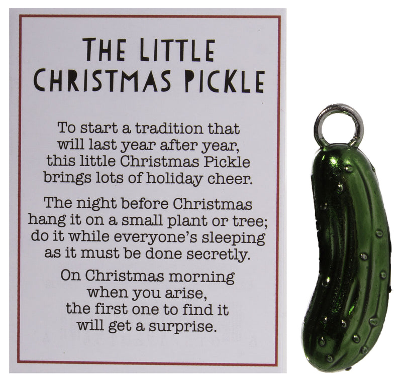 The Little Christmas Pickle Charm - The Country Christmas Loft
