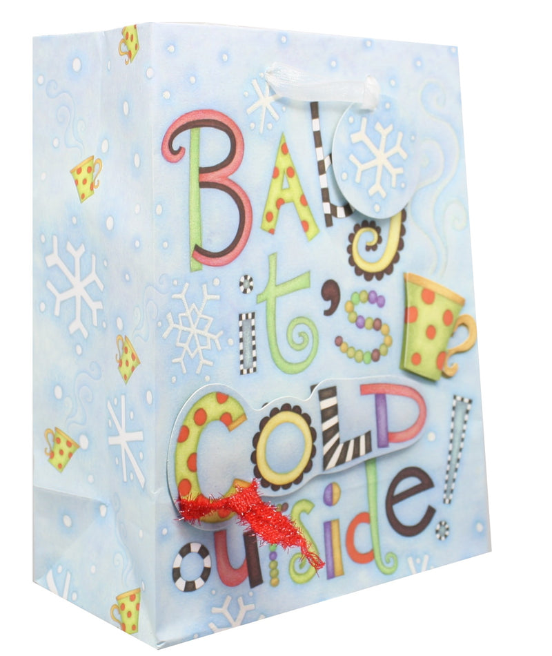 Medium Handmade Giftbag - Baby - The Country Christmas Loft