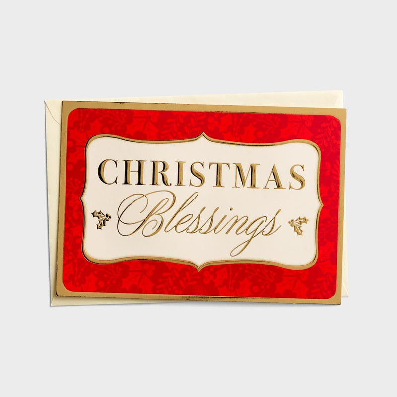 Christmas Blessings - Joys and Goodness of God - 18 Christmas Boxed Cards - The Country Christmas Loft