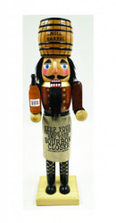 Bourbon Barrel Nutcracker - The Country Christmas Loft