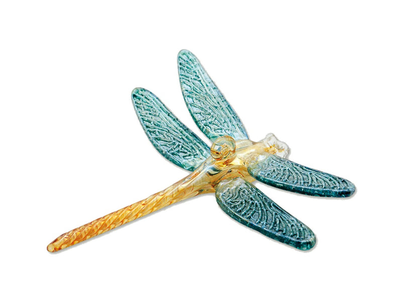 Egyptian Glass Dragon Fly - Blue Wings