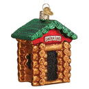 Lincoln Logs Glass Ornament - The Country Christmas Loft