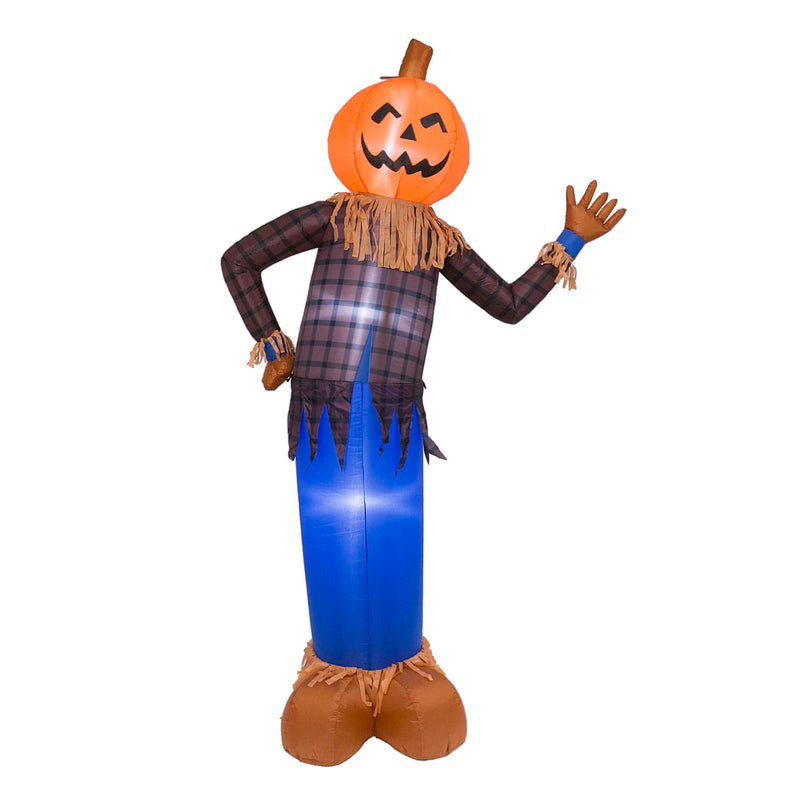96" Lighted Inflatable Scarecrow - The Country Christmas Loft