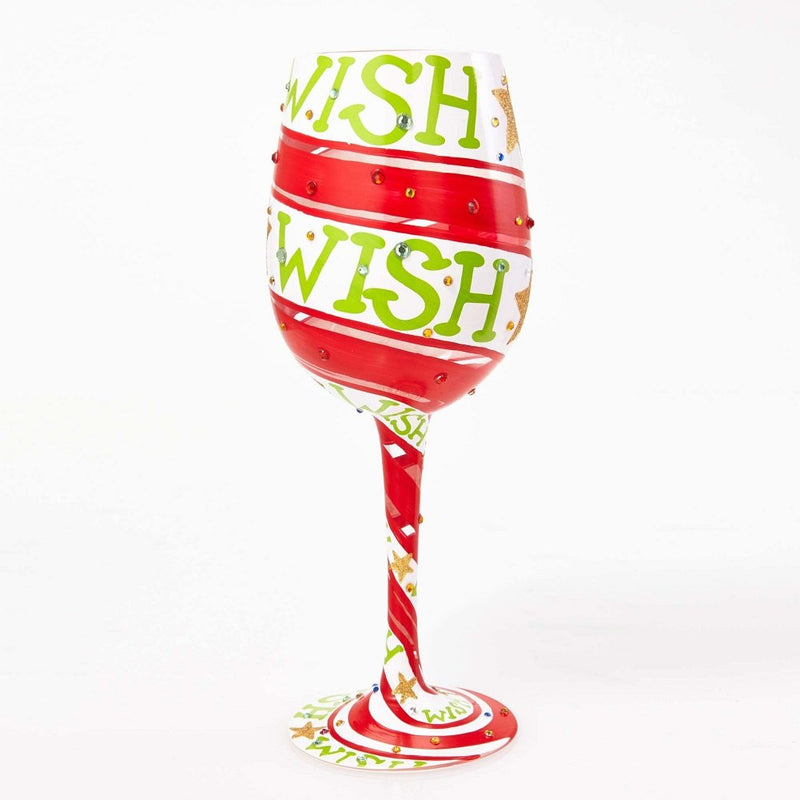 Lolita Wine Glass Wish Wine - The Country Christmas Loft