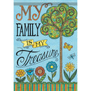 Large Flag Family Treasure - The Country Christmas Loft