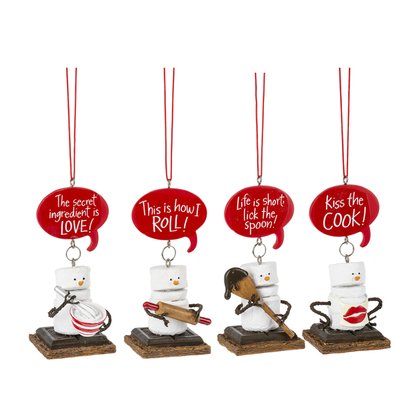 Toasted S'mores Baking Ornaments - - The Country Christmas Loft