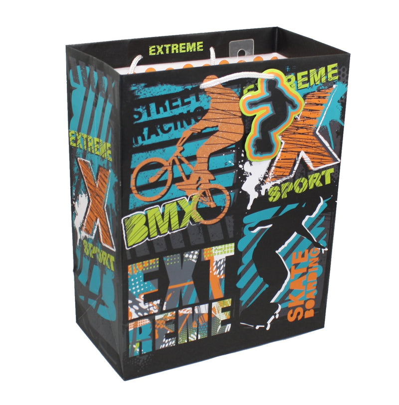 Extreme Sport Happy Birthday  Gift Bag - The Country Christmas Loft