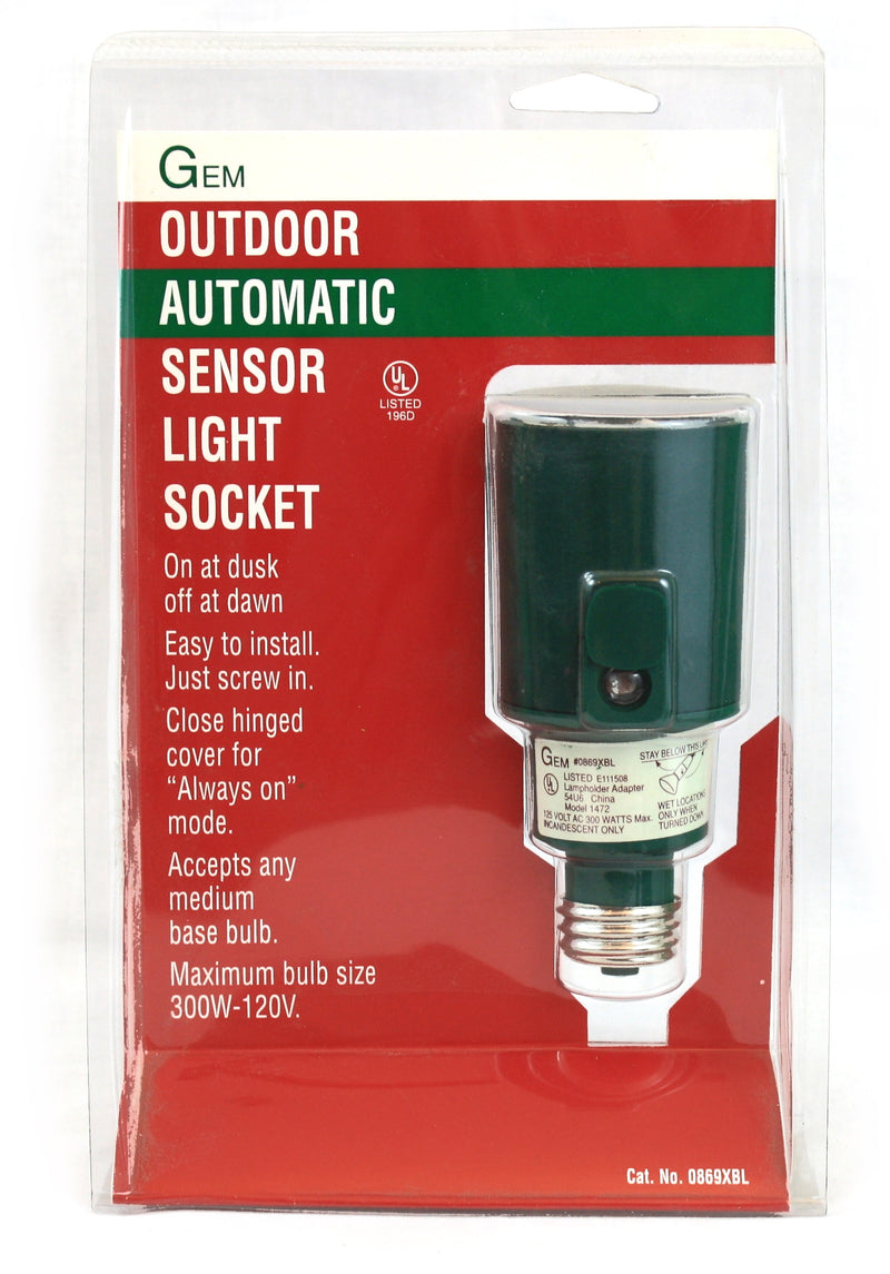 Sensor Light Socket - The Country Christmas Loft