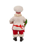 Fabriche Gingerbread Chef Santa - 11 Inch - The Country Christmas Loft