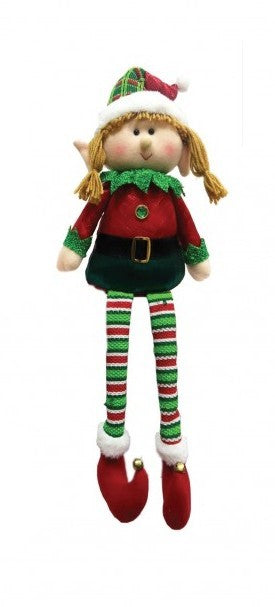 19 Inch Sitting Elf - - The Country Christmas Loft