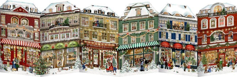 Christmas Shops - Free-standing Advent Calendar - The Country Christmas Loft