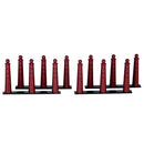 Amsterdammertje (Danish traffic bollard) - 4 Piece Set - The Country Christmas Loft