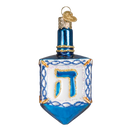 Dreidel Glass Ornament - The Country Christmas Loft