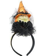Lit Halloween Headband - Witch - The Country Christmas Loft