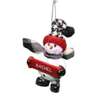 Cozy Snowman Ornament (Letters G - R) - - The Country Christmas Loft