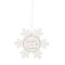 Grandpa's 1st Christmas Snowflake Ornament. - The Country Christmas Loft