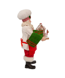 Fabriche Gingerbread Chef Santa - 11 Inch - The Country Christmas Loft