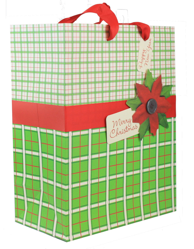 Expressive Design Happy New Year/Merry Christmas Gift Bag - The Country Christmas Loft